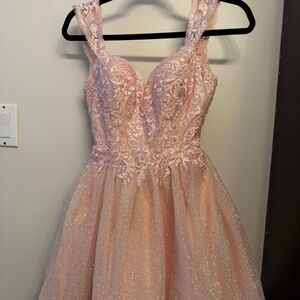 Short sparkly party dress